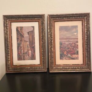 Vintage framed pictures